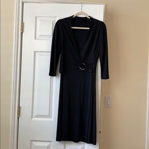 Black flowy dress